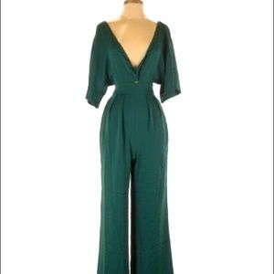 *New with tags* NBD Dark Forest Emerald Green Jumpsuit